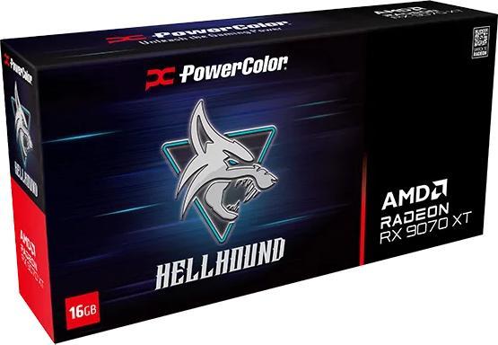 Produktbild Powercolor Radeon RX 9070 XT OC Hellhound (16 GB)
