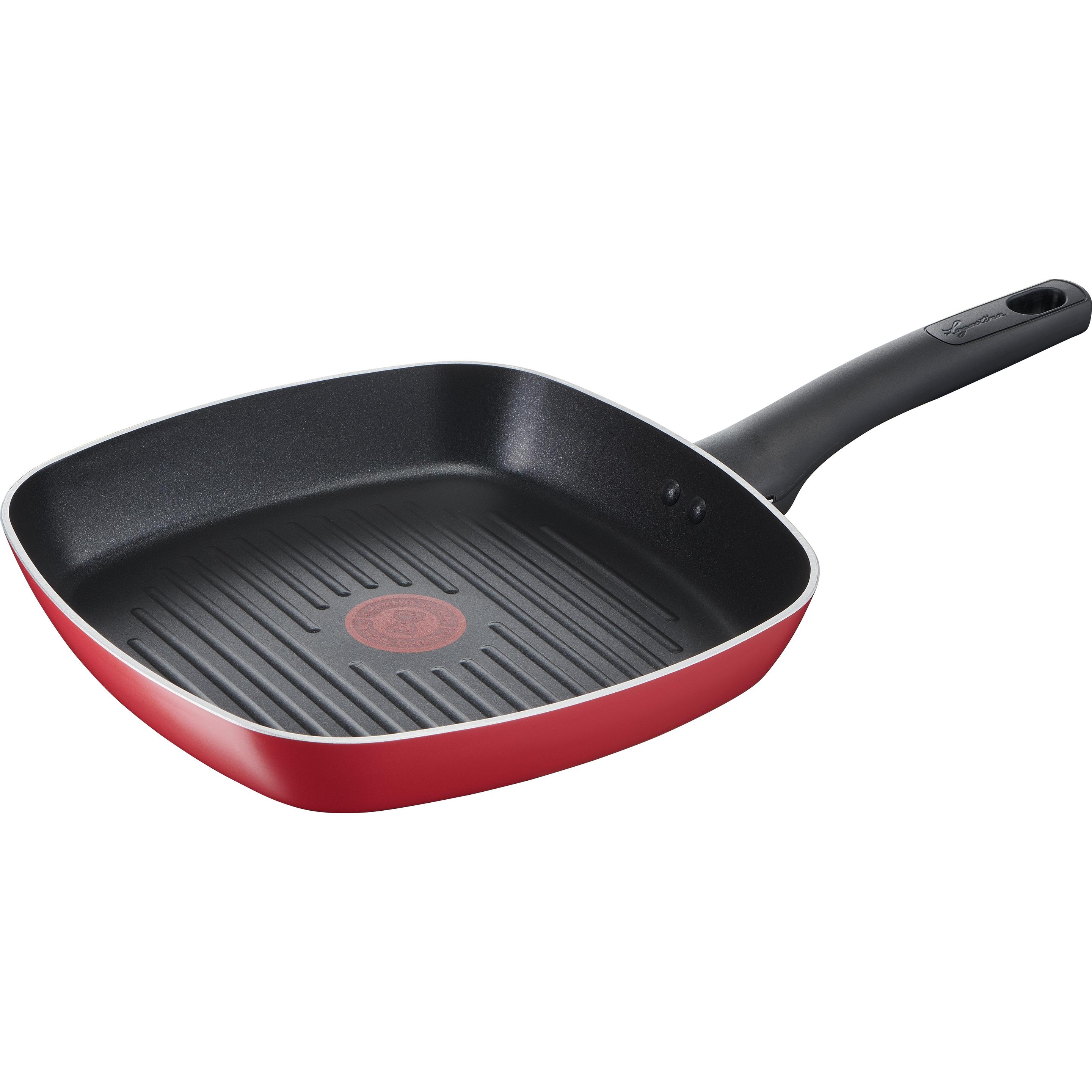 Lagostina Rosso Grill 26X26 Cucina, Padella + Pentola,