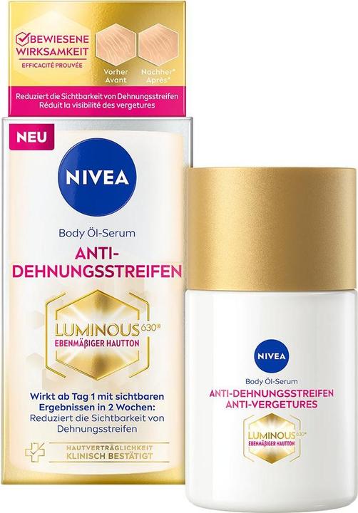 NIVEA Luminous630Â Anti-stretch mark lichaamsolie serum (Lichaamsolie, 100 ml)