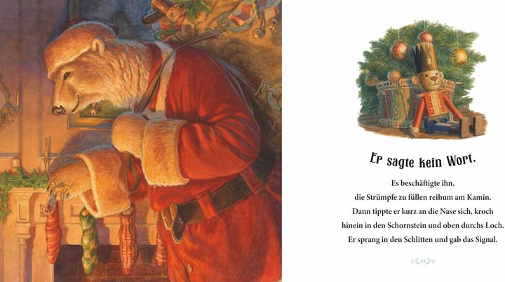 Actual product image Die Nacht vor Weihnachten (German, Clement Clarke Moore, Steve Richardson, 2024)