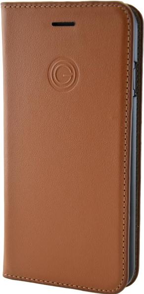 Image du produit Mike Galeli Book-Cover en cuir véritable Marc cognac (Apple iPhone 12 mini)