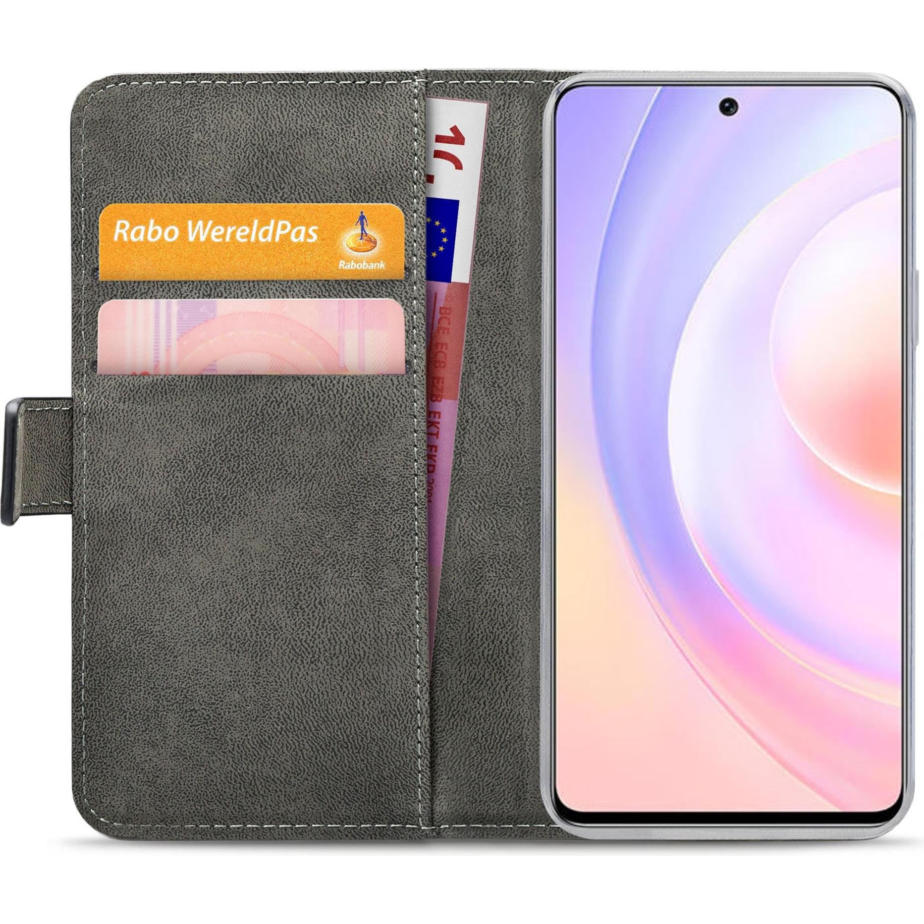 Mobilize Klassische Gelly-Geldbörse (Honor 50 SE), Smartphone Hülle, Schwarz