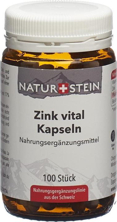 Image du produit Naturstein Zinc Vital (100 pcs, Capsules, 135 g)