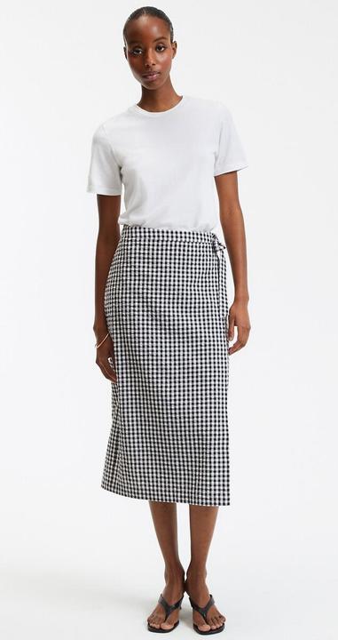 Produktbild La Redoute Collections Gerader Midi-Wickelrock (36)