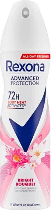 Actual product image Rexona Advanced Protection Bright Bouquet Antiperspirant Spray 72 hours 150 ml (Spray, 150 ml)