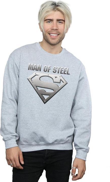 Immagine prodotto Superman Man Of Steel Shield Felpa Uomo (L)