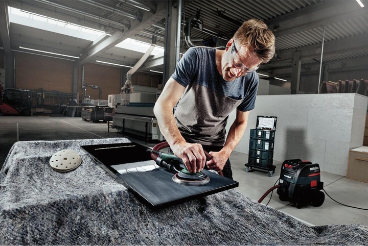 Actual product image Metabo Orbital sander SXE 150-5.0 BL (615050700) MetaLoc (Eccentric grinder, 350 W)