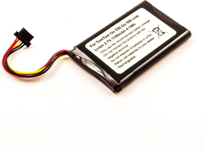 Actual product image AGI Battery compatible with TomTom Go550 - Battery - 1.100 mAh