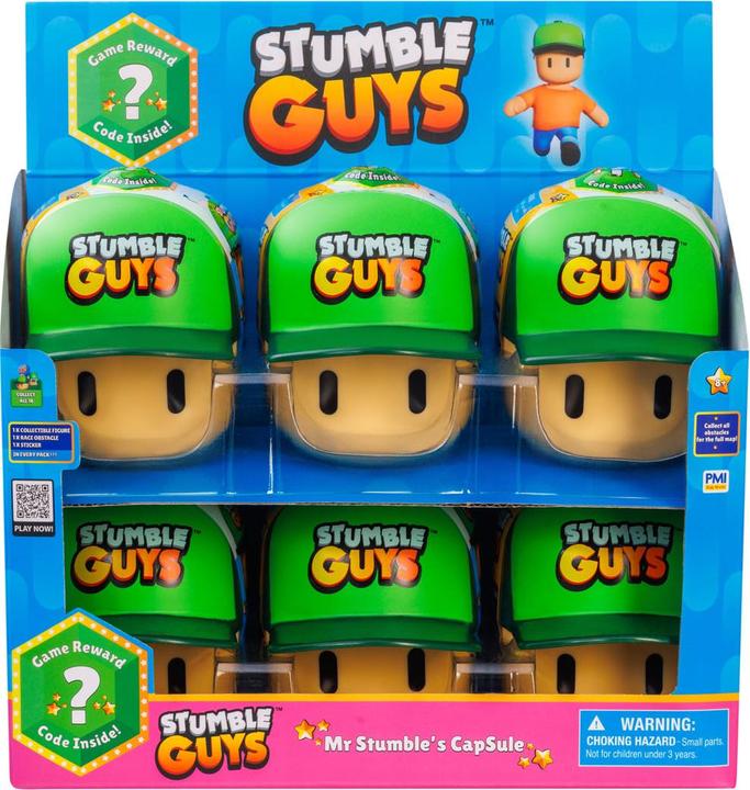 Image du produit Stumble Guys Blind Cap Figuren Mr. Stumble Cap Display (6)
