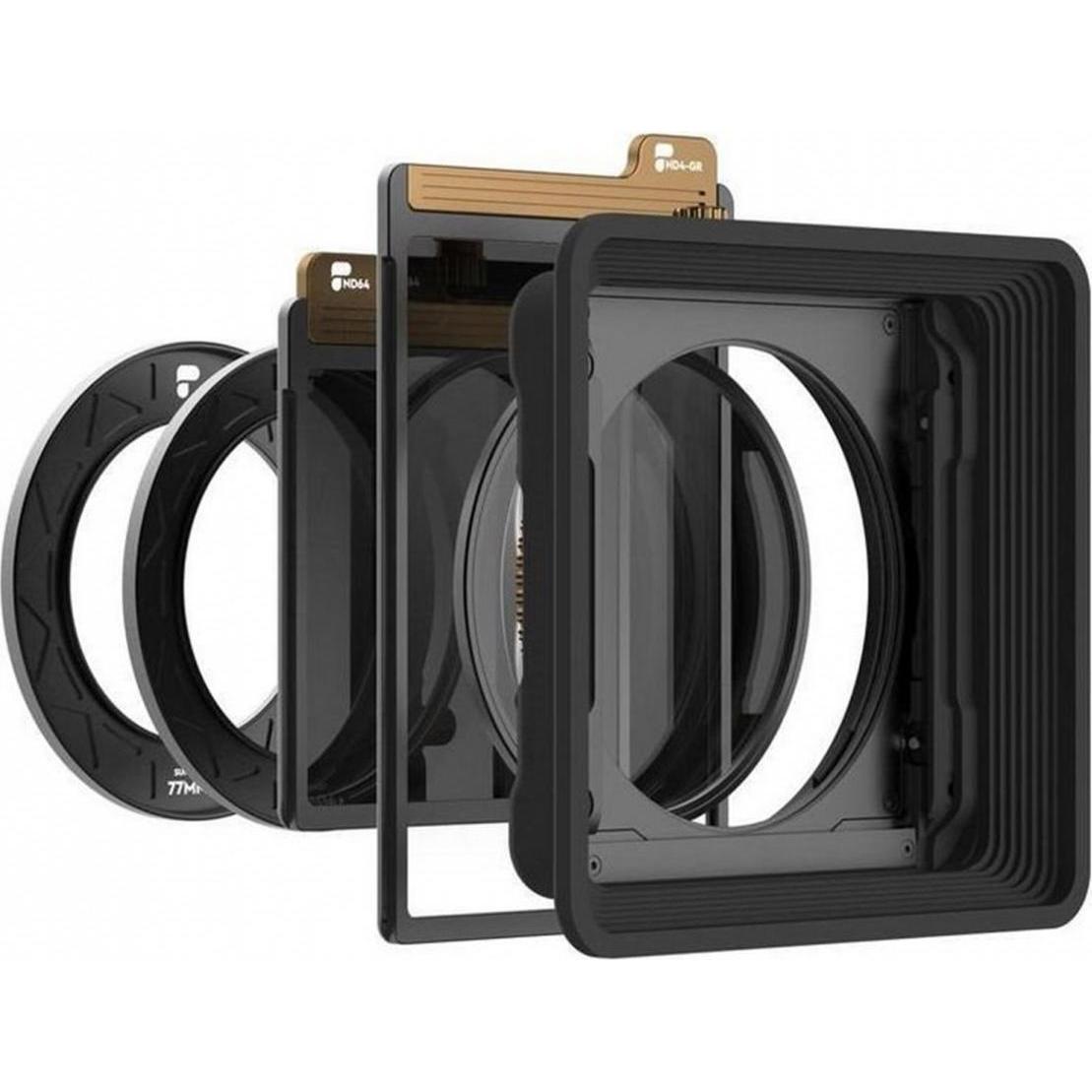 PolarPro Summit Essential Kit (43.20 mm, Polarisationsfilter), Objektivfilter, Schwarz