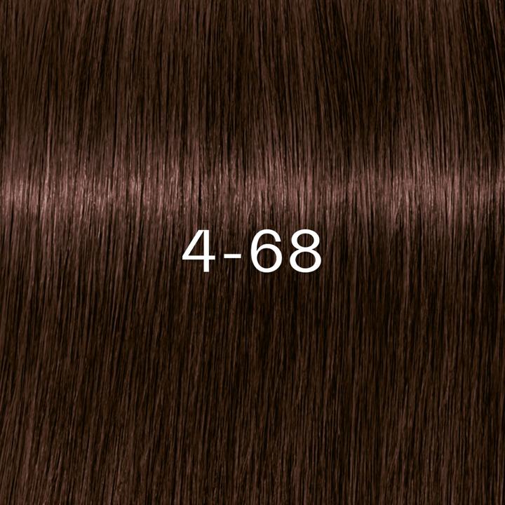 Actual product image Schwarzkopf Igora Zero AMM - 4-68 Medium Brown Chocolate Red (4-68 medium brown chocolate red)