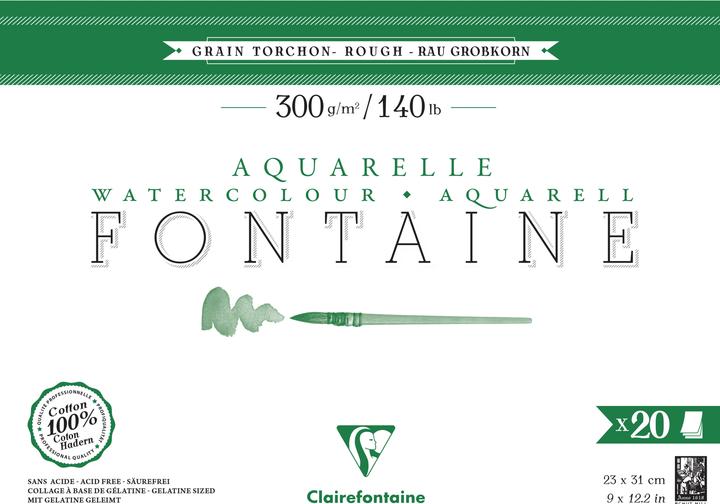 Clairefontaine Block Fontaine GF (300 g/m²)