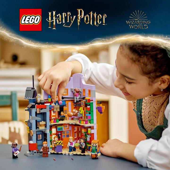 Actual product image LEGO Harry Potter De Wegisweg: De Tovertweelings Topfopshop 2in1 Set - 76422 (76422, LEGO Harry Potter)