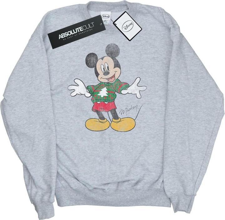 Produktbild Disney Mickey Mouse Christmas Jumper Sweatshirt Jungen (152, 158)