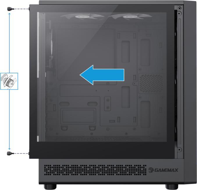 Actual product image GameMax Storm 2 AB (ATX, ITX, mATX)
