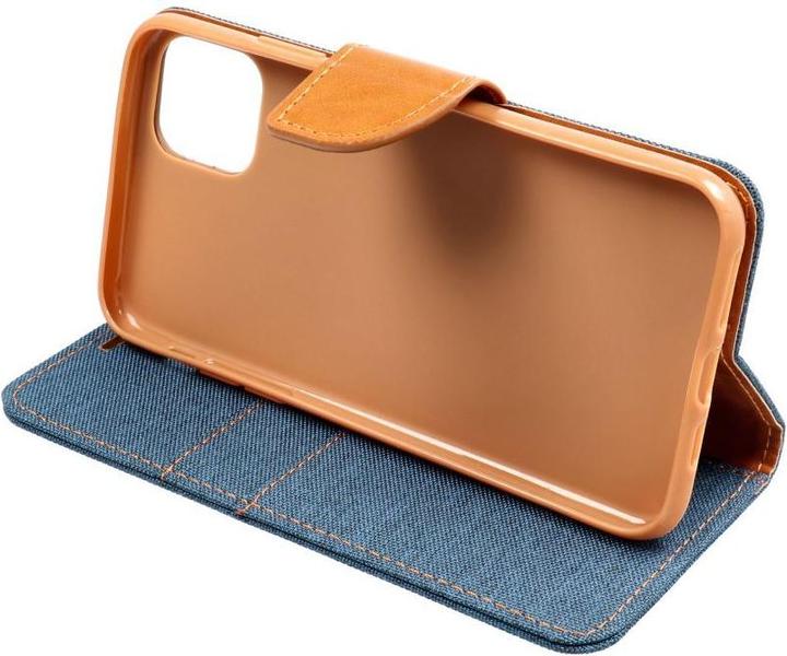 Produktbild OEM Back panel cover CANVAS Book case for SAMSUNG S23 Ultra navy blue (Samsung Galaxy S23 Ultra)