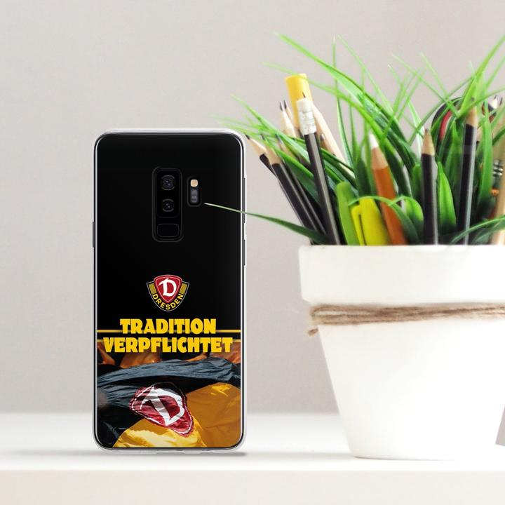Produktbild DeinDesign Silikon Hülle für Samsung Galaxy S9 Plus Duos Handyhülle Case Smartphone Schutzhülle Fanartikel SG (Samsung Galaxy S9+)