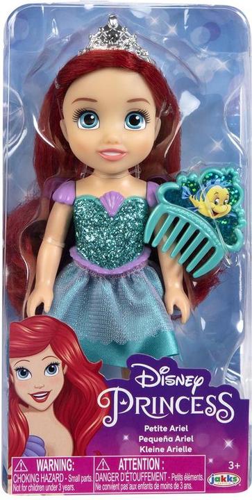 Immagine prodotto Jakks Pacific Bambola Disney Princess Petite da 6 pollici con pettine Ariel