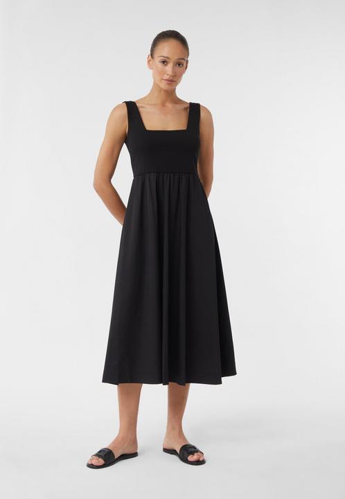 Image du produit Comma Kleid Midikleid mit Popeline-Rock und Karree-Ausschnitt (36)