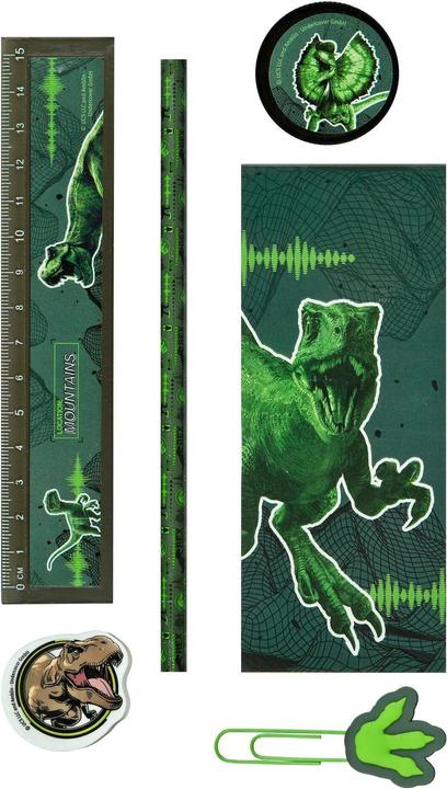 Image du produit Undercover Porte-stylo rempli 7 pièces Jurassic World