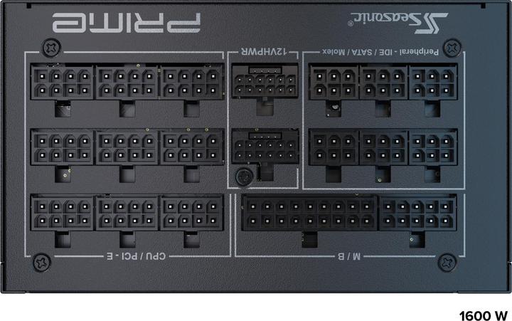 Actual product image Seasonic Prime PX-1600 Modular (1600 W)