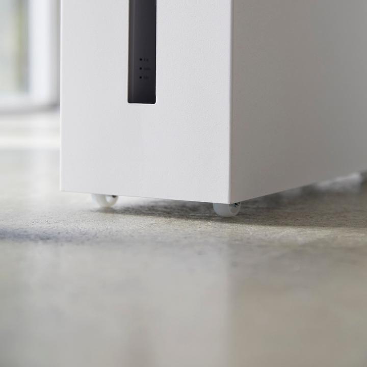 Actual product image Yamazaki Cable box with castors TOWER