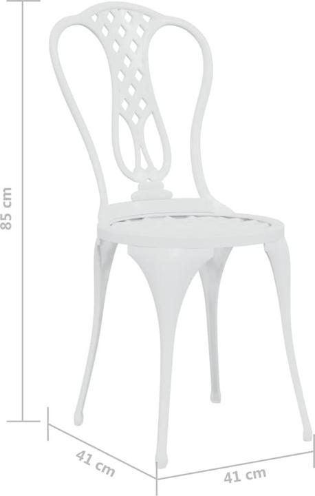 Image du produit vidaXL Bistro-Set (53 x 53 x 65 cm)