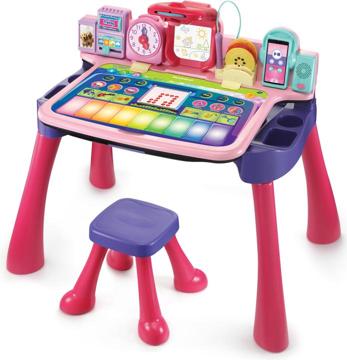 Image du produit VTech Bureau magique rose 5 en 1 (Allemand, 3 - 6 Années)