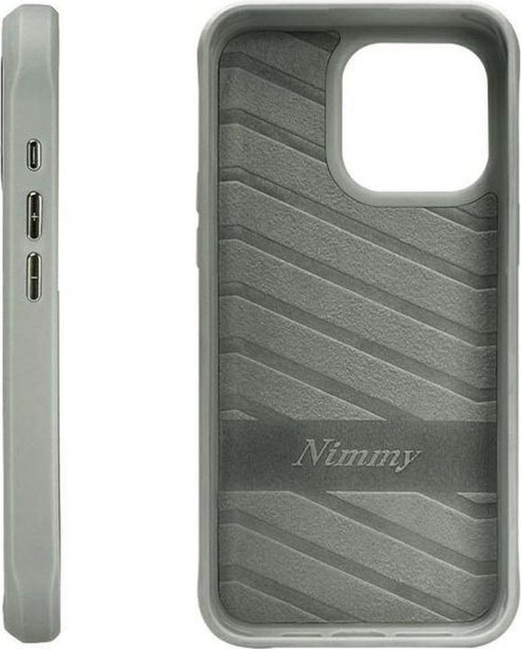Immagine prodotto Nimmy case iPhone 15 Pro Max 6.7" gray Glasses Cool Cat (Apple iPhone 15 Pro Max)