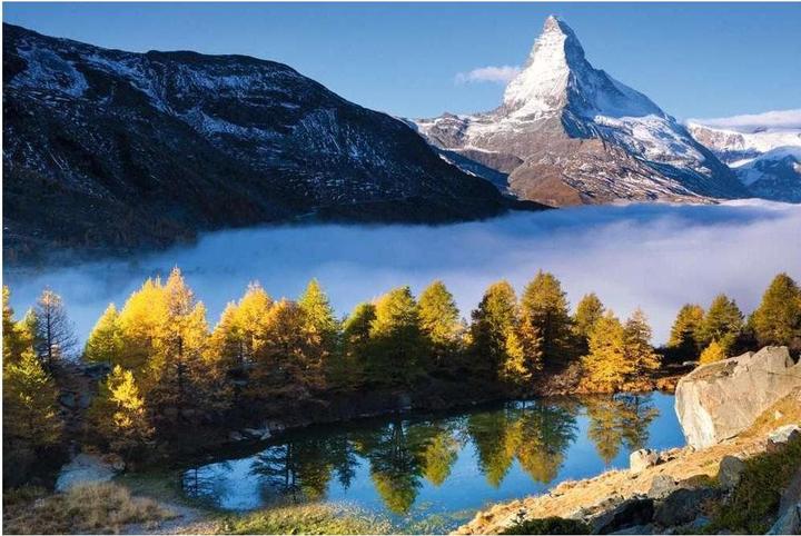 Produktbild Ravensburger Grindjisee mit Matterhorn (1000 Teile)