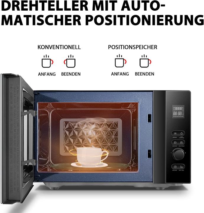 Immagine prodotto Toshiba MV-AM20T(BK), camera di cottura smaltata (20 l)