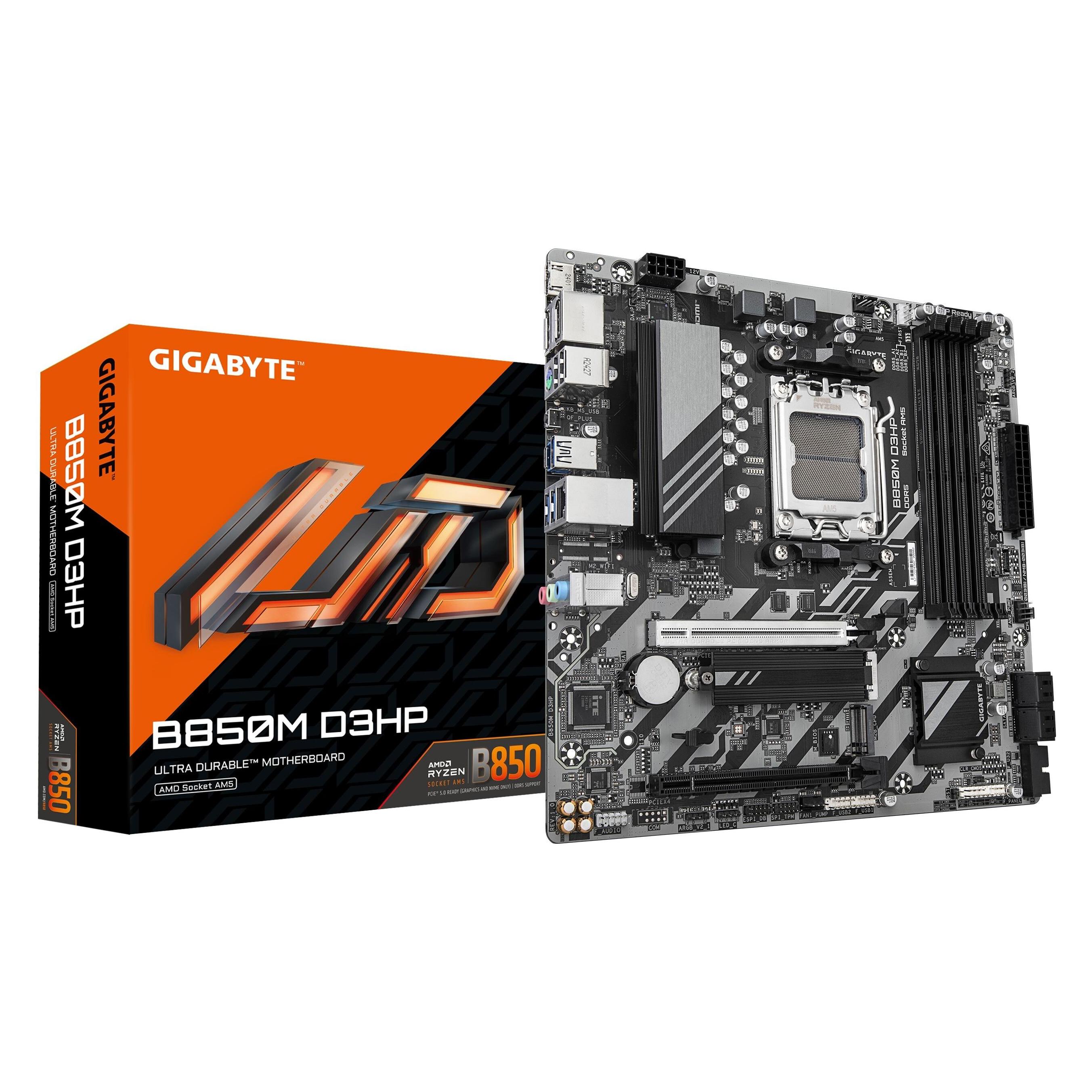 Gigabyte B850M D3HP (AM5, AMD B850, mATX), Mainboard