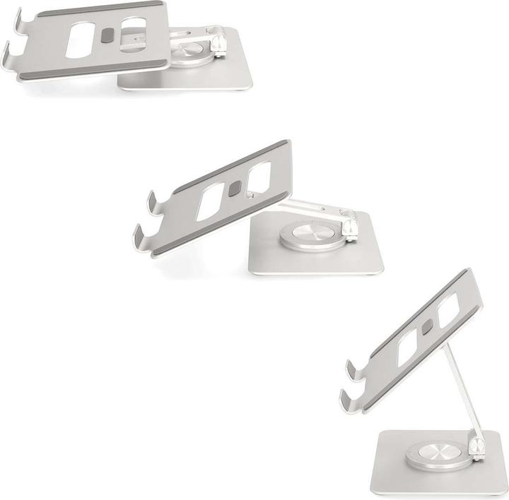 Image du produit Nedis Support pour tablette - Support - Entièrement mobile - Argenté