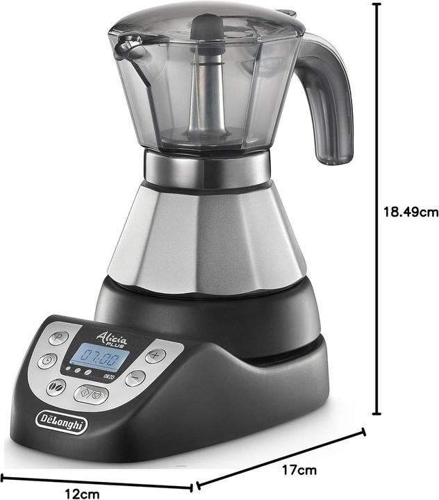 De'Longhi Alicia Plus EMKP 21B Tasse à moka électrique (2 Tasses)