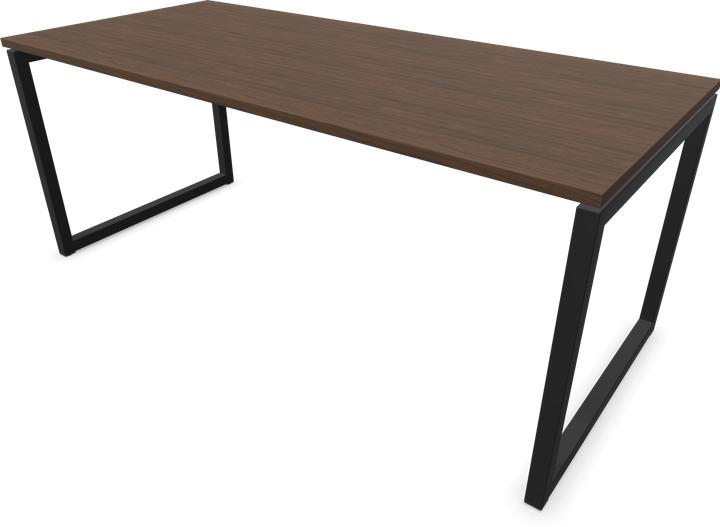 Décor noyer foncé avec structure