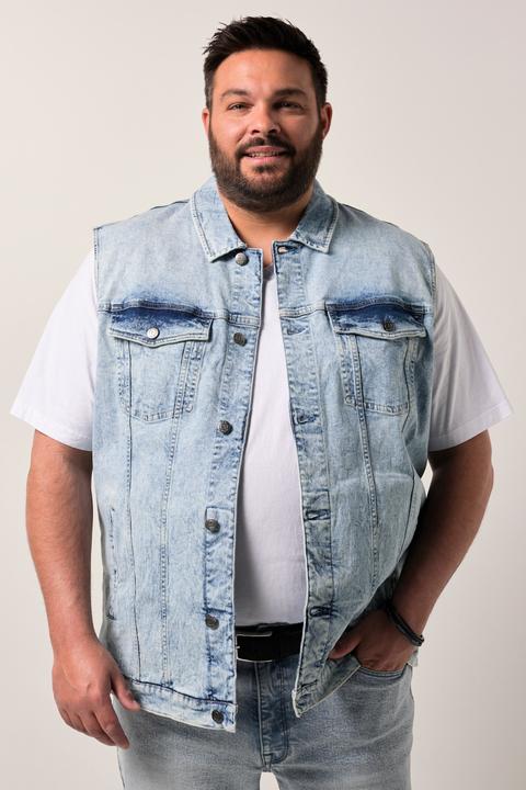 Produktbild Men+ Jeansweste, Knopfleiste (5XL)