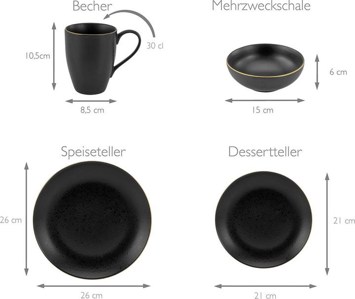 Actual product image CreaTable Industrial (4 Piece)