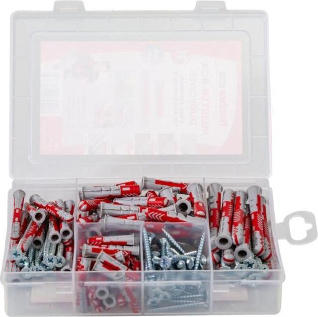 Actual product image Fischer Meister-Box DUOPOWER with screws 50x6/.5x40 30x8/5x60 (160 pcs.)