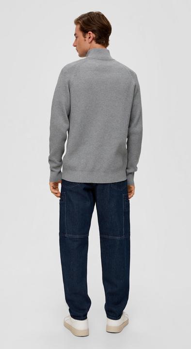 Produktbild S.Oliver Strickpullover Feinstrickpullover aus Baumwolle (XXL)