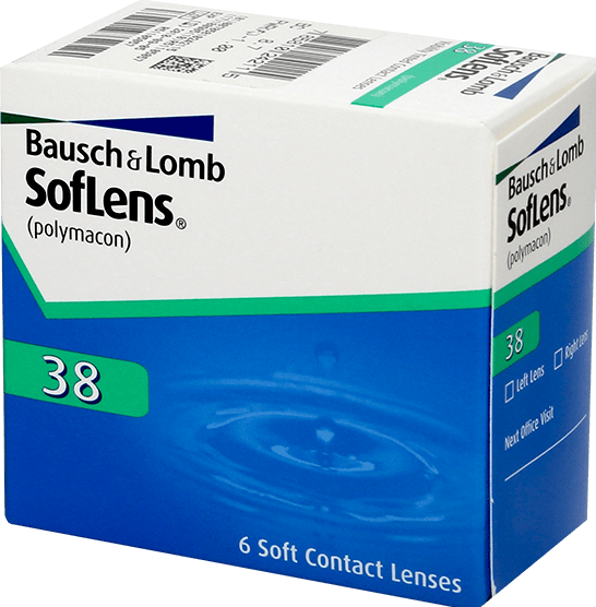 Immagine prodotto SofLens 38 Lenti mensili (6 Pezzo/i, Obiettivo mensile, Sferico)