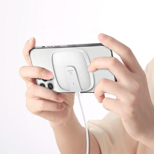 Image du produit Usams Chargeur magnétique sans fil rapide ultra-mince (15 W)