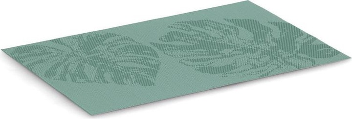Produktbild Zeller Present Platzset "Monstera Blatt", Kunststoff, grün (1 x, 45 x 30 cm)
