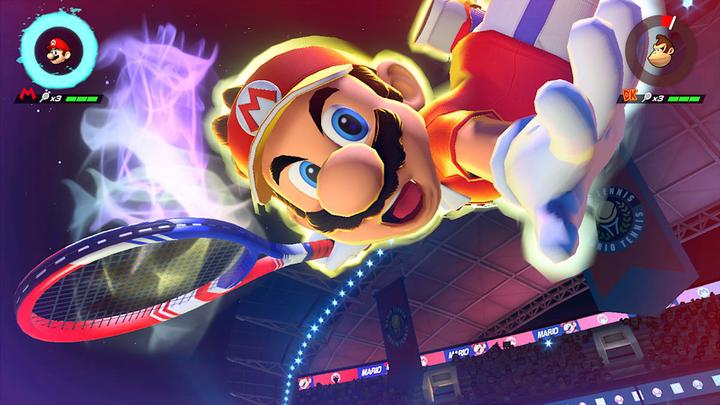 Actual product image Nintendo Mario Tennis Aces (Switch Lite, Switch OLED, Switch, EN)