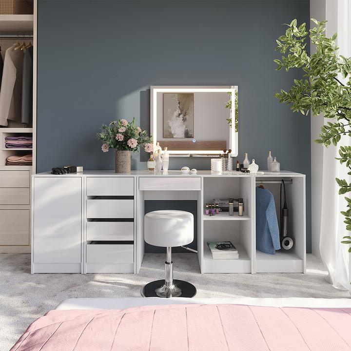 Actual product image Vicco Sherry with stool (89.80 x 50.10 x 76 cm)