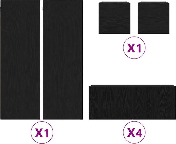 Immagine prodotto VidaXL Set di mobili per TV