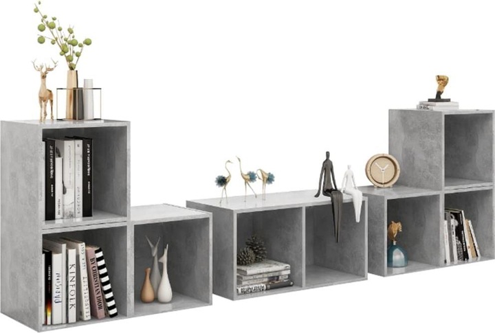 Image du produit VidaXL TV-Schrank-Set (72 x 35 x 36,5 cm)