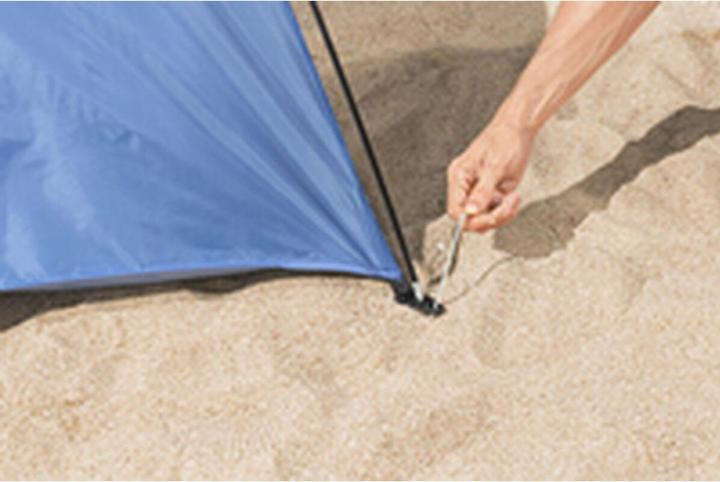 Image du produit Bestway Beach Ground 2 200 x 120 x 95 cm (Tente de plage, 1.11 kg, 2 personnes)