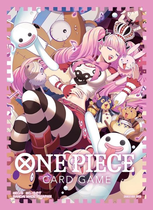 Actual product image Bandai One Piece Card Game - Official Sleeves Set No. 6 - Perona (70 Sleeves)