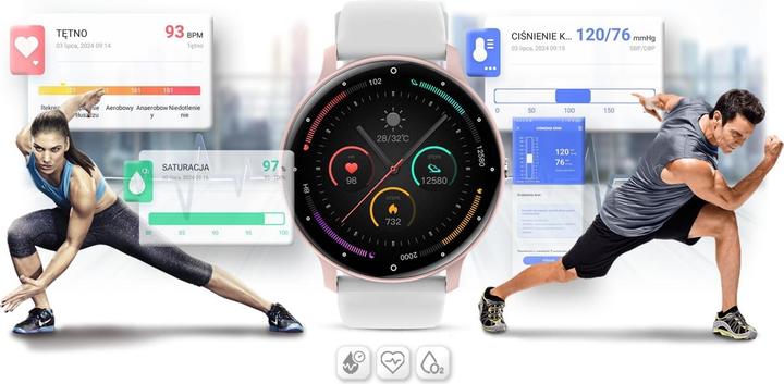 Produktbild Gravity GT1-6 PRO Smartwatch (35.31 mm)