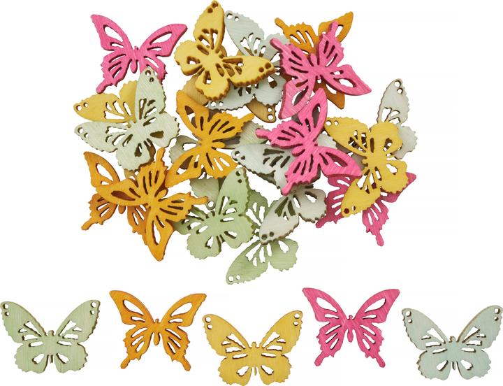 Immagine prodotto Rayher Pezzi sparsi farfalla "Bailee", 2 cm, 25 pezzi